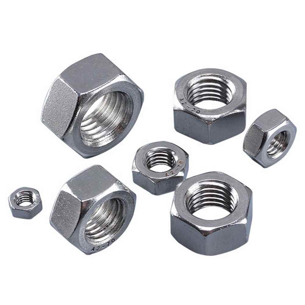 galvanized steel double thread bolt / carbon steel thread bolt and nut