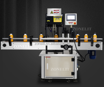 Automatic PET Bottle Spray Top Cap Flip Screw Capping Machine