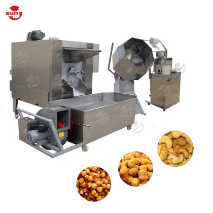 Commercial Peanuts and Almonds Seasoning and Processing Equipment
