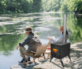 2024 Outdoor Garden and Camping Portable Stove: A Cold Rolled Steel Wood-Burning Solution