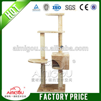 2014 china import wholesale cat tree scratching post with sisal