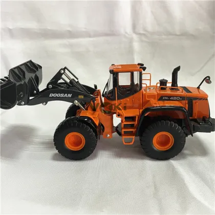 Excavator Parts and Construction Machinery: Doosan DL420A Loader Forklift Model (1/40 Size)