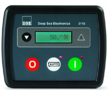 Led / Lcd Alarm Deep Sea Control Panel , Dse3110