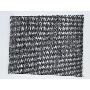 Black knitted agricultural plastic shade net