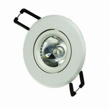 LED Ceiling Light with 1W LED Power, 85-260V AC Input Voltage, 3,000-6,500K CCT