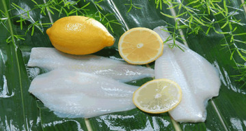 Yellow fin sole double fillet