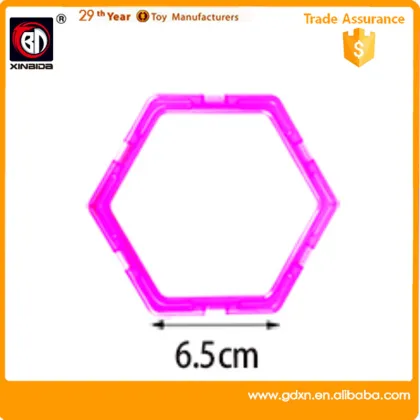 educational magnetic toys block 3d magnetic model toys
