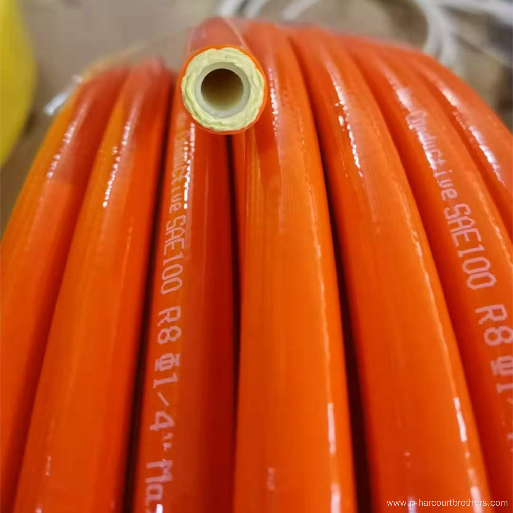 Thermoplastic hose for sewer cleaning hydraulic hose r7