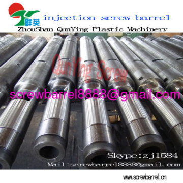 Injection Single Screw Barrel Injection Screw Barrel For Pvc Upvc Pe Pp 