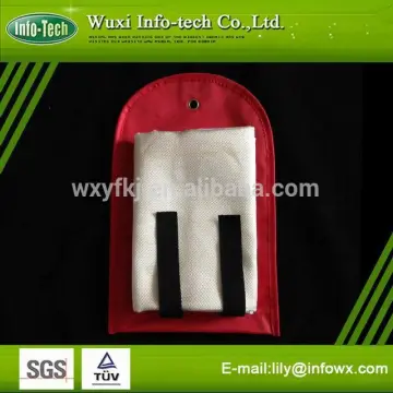 Fiberglass Rescue Fire Blanket for Emergency Use