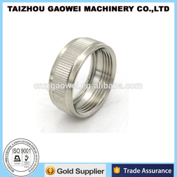brass coupling knurled nut