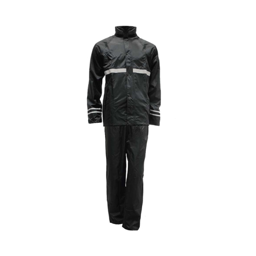 Maiyu high quality rain suit with reflective tape for men