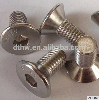 socket head cap hex screw with washer with good anti-corrosion