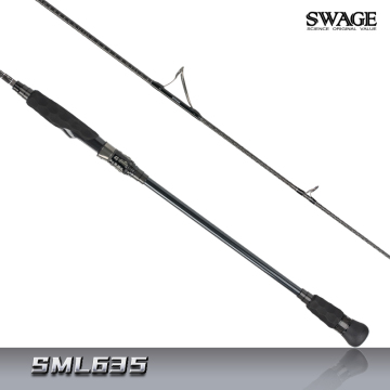 SWAGE JIGGING RODS for Saltwater Fishing - Spinning Rods SML 635