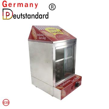 Vitrine de hot dog steamer