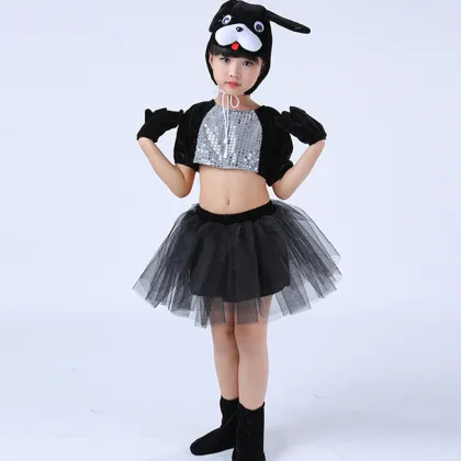 black cartoon professional dog halloween costumes