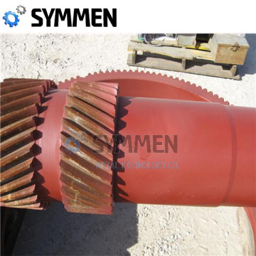 China factory of forged gear pump drive shaft