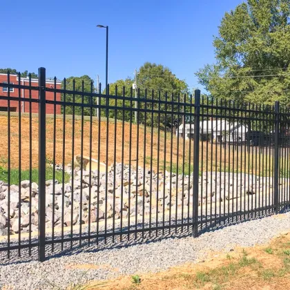 Profusion Welded Ornamental Steel Fence by Montage Fence & Gates
