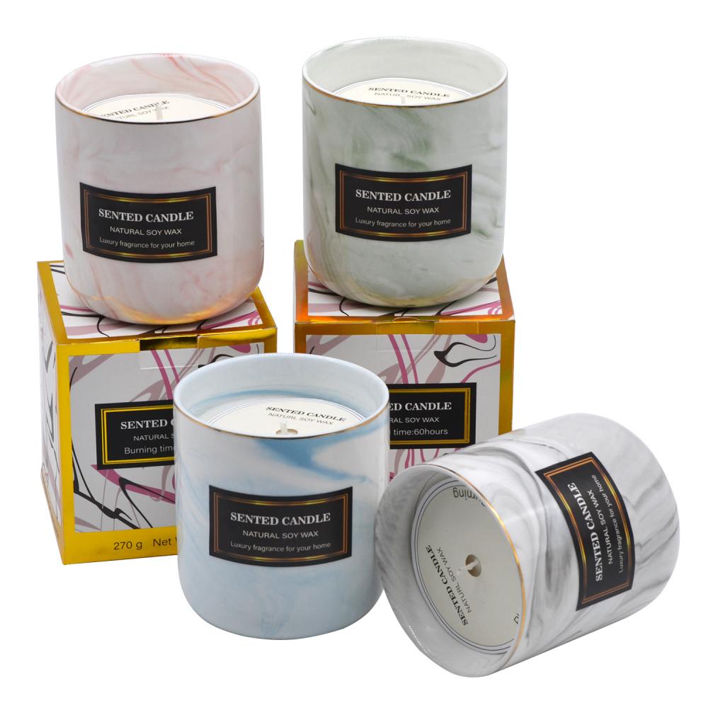 Luxury Private Label Scented Jar Candles Gift Set