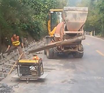 Drum Self-loading Beton Mixer