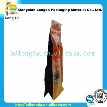2016 new style paper stand up pouch