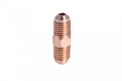 Refrigeration parts brass union