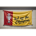 Premium colorful Christmas flag