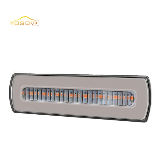 Yosovlamp 40LED Truck Edge Light - Dual Color Turn Signal Brake Light