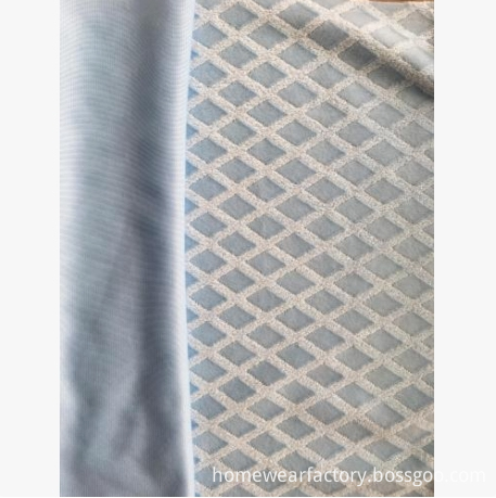 Grey soft single fleece fabric