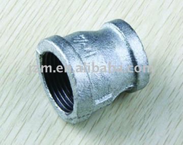 Malleable Cast Iron Socket Connector Banded Reducing with Ribs