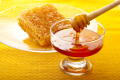 natural and pure golden organic sunflower honey