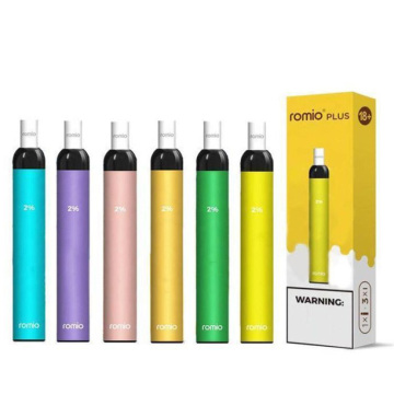 Romio Plus Disposable Vape Device with Fruits Flavors