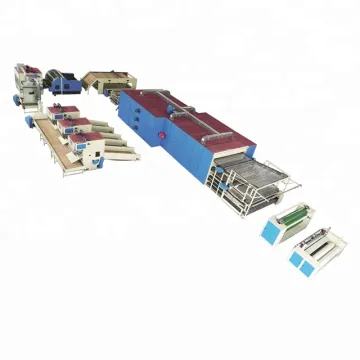 Glue-Free Nonwoven Wadding Making Machine for Polyester Fiberfill Blankets