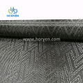 Hermoso material de ajuste de fibra de carbono de 3k jacquard