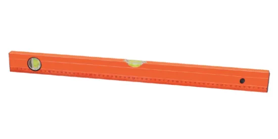 Aluminium Ribbed Spirit Level with Distinct Scale