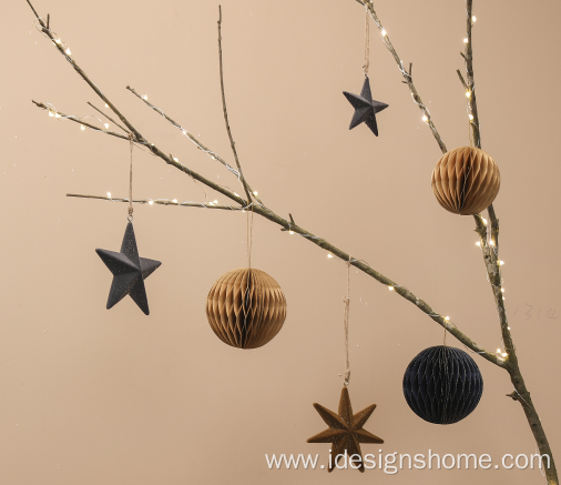 Classic Christmas Star Pendants