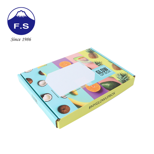 Wholesale customize color logo paper mailer box corrugated