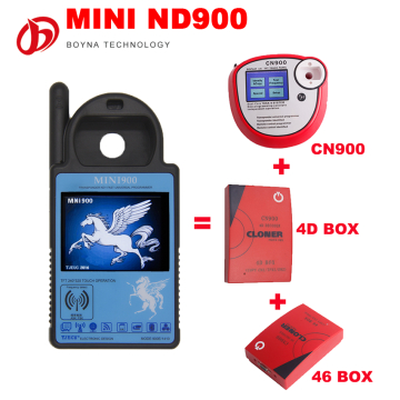 MINI ND900 Hand held Smart auto key programmer Supported 4D decoder cloner 46 box decoder cloner Key Machine