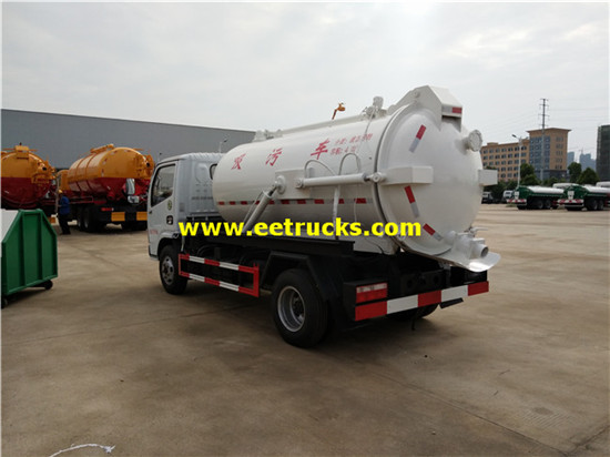 DFAC 4000 Liters Ordure Vacuum Trucks