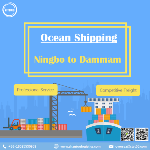 Freight di mare da Ningbo a Dammam