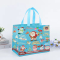 Christmas Logo Printing Recycled Non-Woven Tote Bags