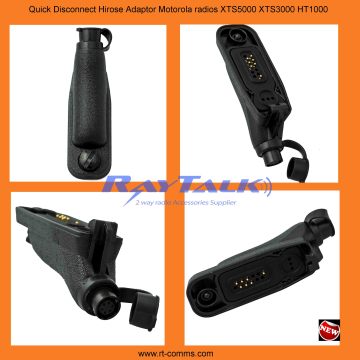 Quick Disconnect Hirose Adaptor for Motorola Mototrbo Radio Dp3400 Apx7000