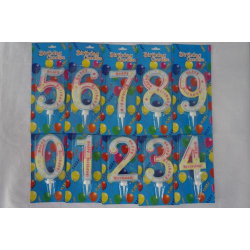 birthday number candle wholesale