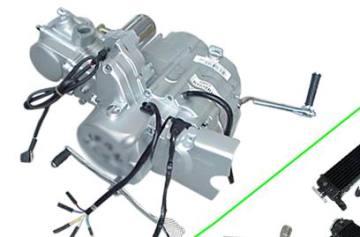 1P50FMH 3 Complete Engine, 110CC