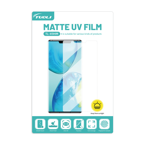 Best quality matte UV curing protective film