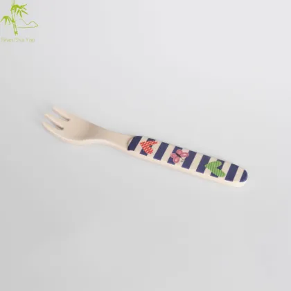 bamboo fiber plates set dinnerware tableware bambu fibre dinner set for kids