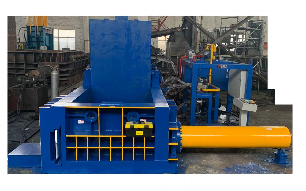 Waste Aluminum Iron Steel Copper Scraps Baling Machine