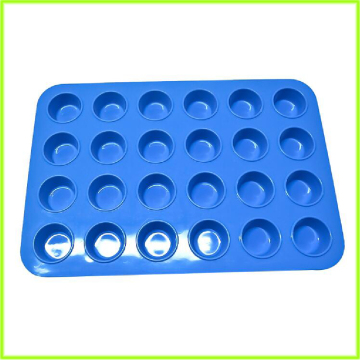 Lightweight Silicone Mini Muffin Pan 24