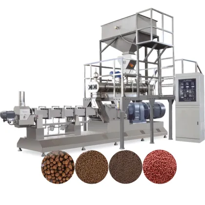 Automatic Float Fish Food Maker: Floating Fish Feed Pellet Extruder Machine