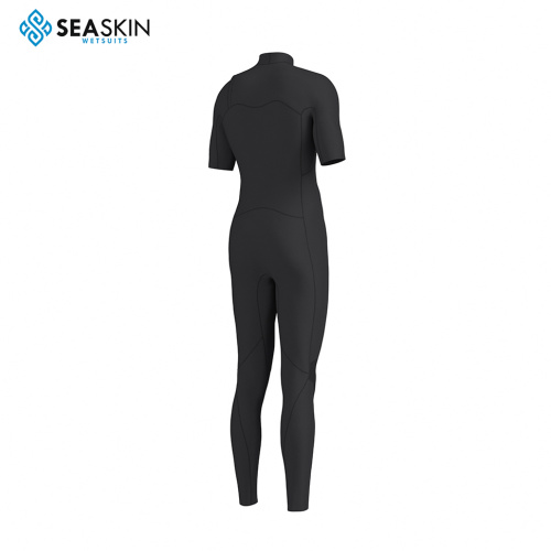 Seaskin 3mm Zipperless Short Sleeve Men Spring Suit